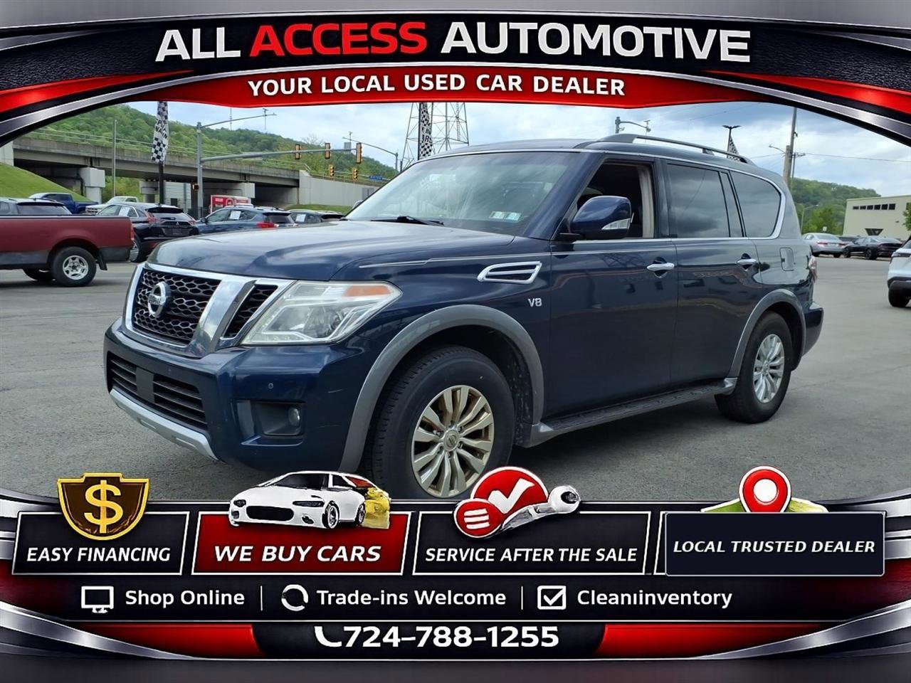 Used 2017 Nissan Armada SV w/ Driver Package AWD/4WD image 3
