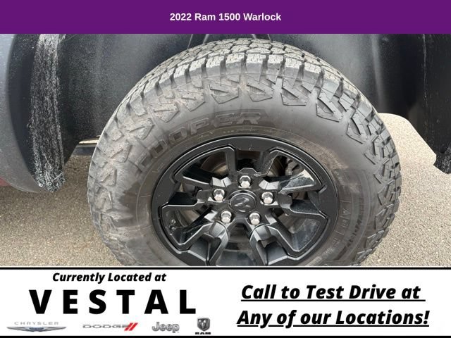Used 2022 RAM 1500 Warlock w/ Warlock Decor Package AWD/4WD image 19