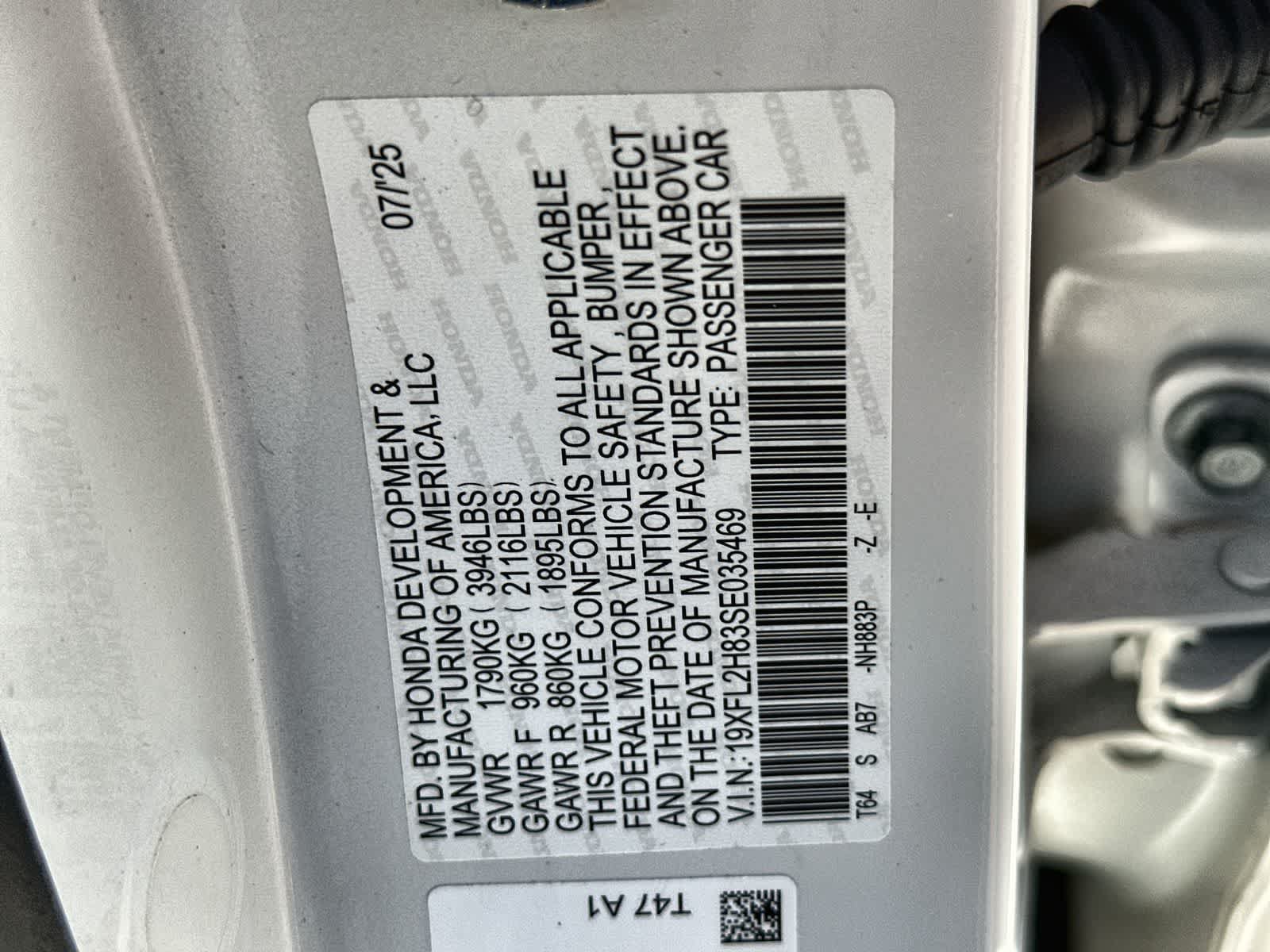Used 2025 Honda Civic Sport image 25