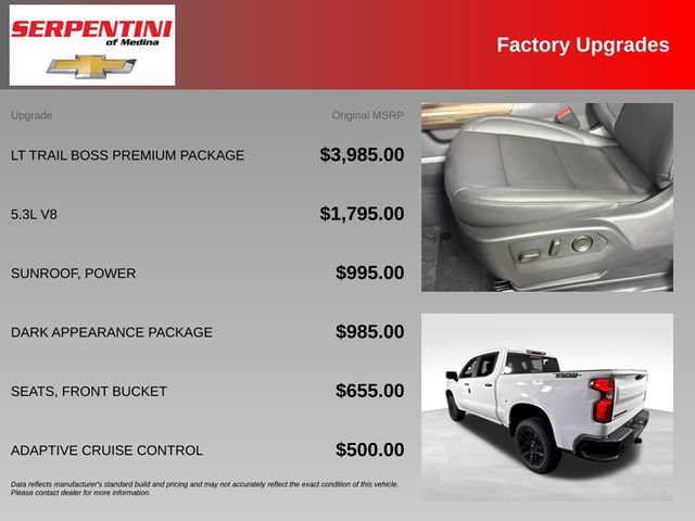 New 2026 Chevrolet Silverado 1500 LT Trail Boss w/ LT Trail Boss Premium Package AWD/4WD image 6