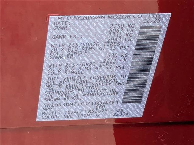 New 2026 Nissan Pathfinder Platinum w/ Cargo Package image 17