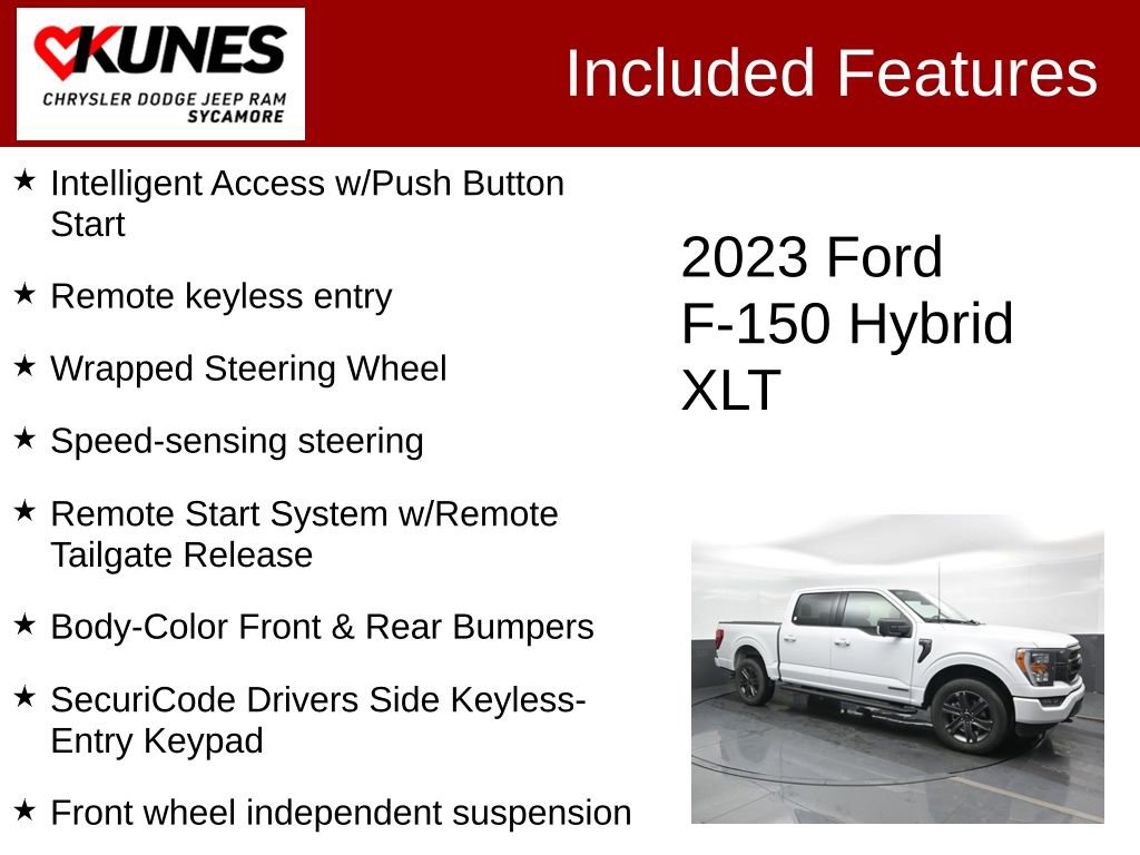 Used 2023 Ford F150 XLT w/ Equipment Group 302A High image 4