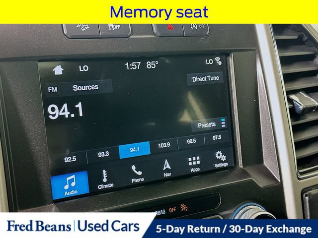 Certified 2018 Ford F150 Lariat w/ Equipment Group 502A Luxury AWD/4WD image 19