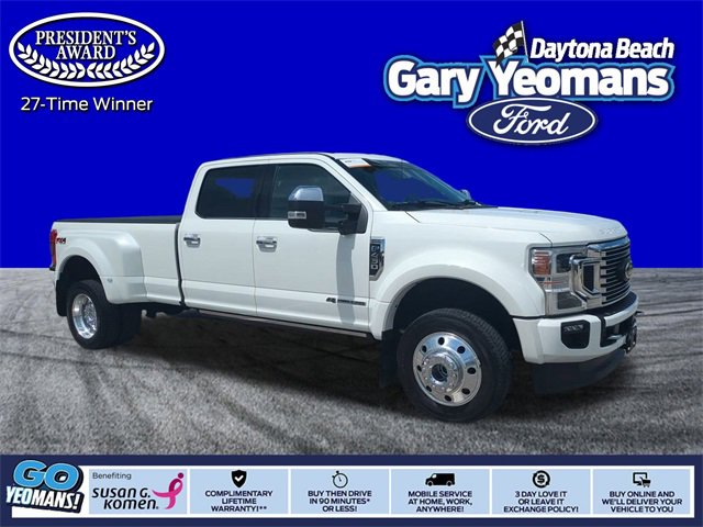 Certified 2021 Ford F450 Platinum w/ FX4 Off-Road Package