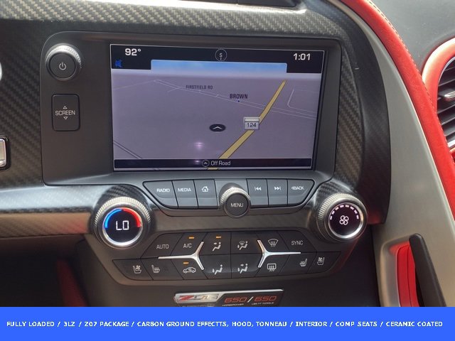 Used 2016 Chevrolet Corvette Z06 w/ 3LZ Preferred Equipment Group image 3