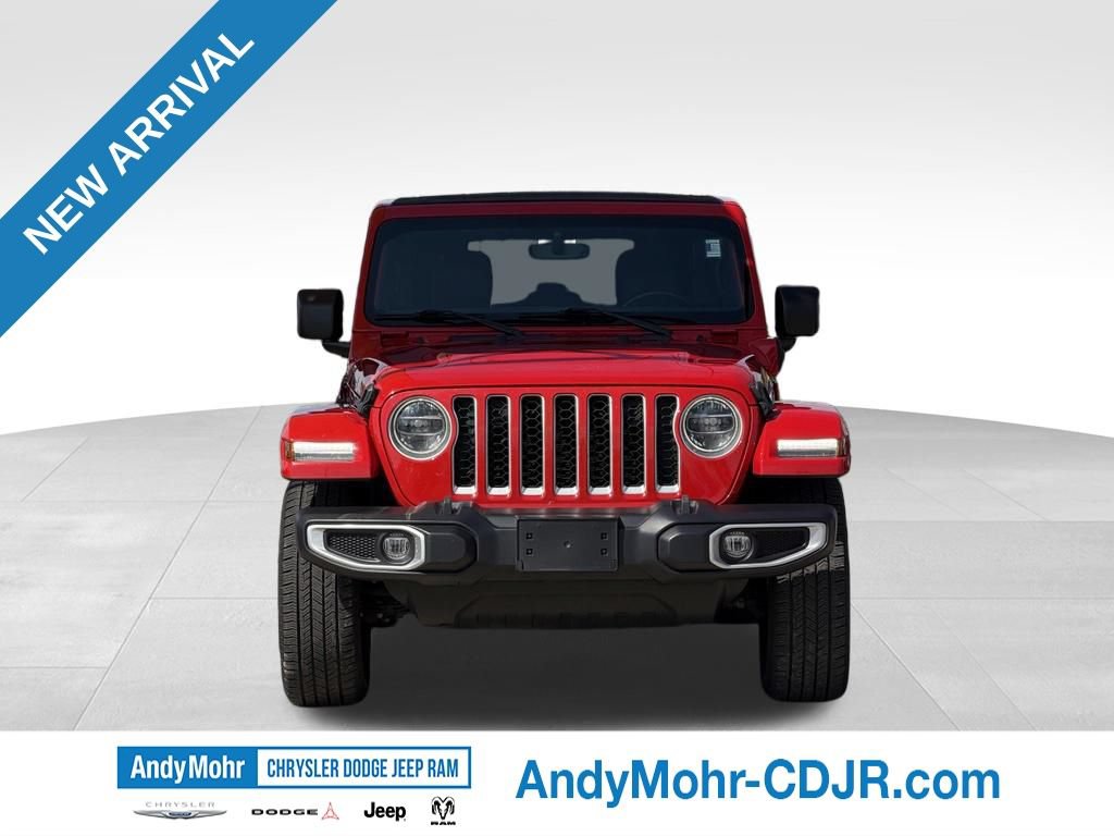 Used 2021 Jeep Wrangler Unlimited Sahara w/ Cold Weather Group AWD/4WD image 2