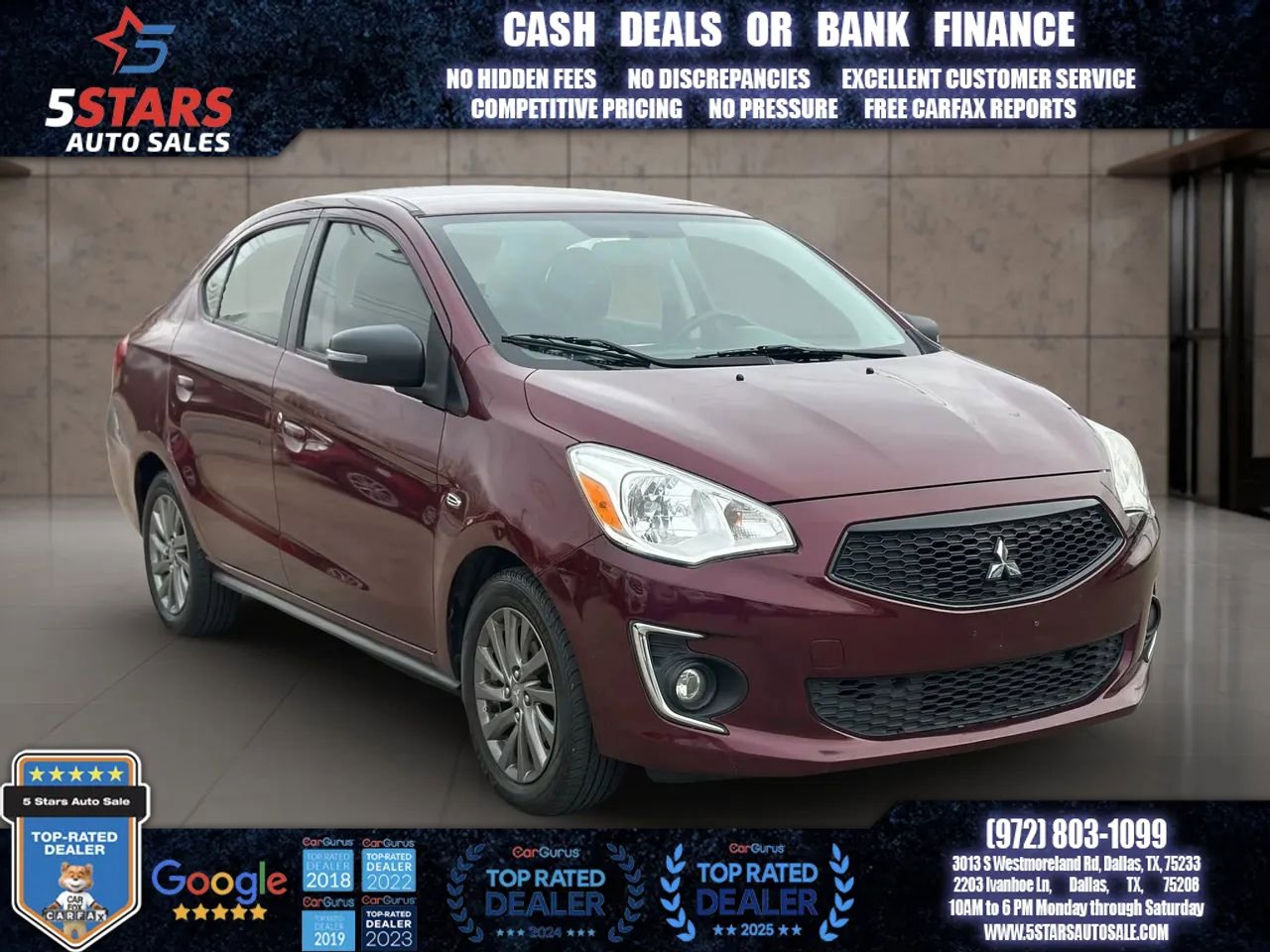 Used 2020 Mitsubishi Mirage G4 SE image 1
