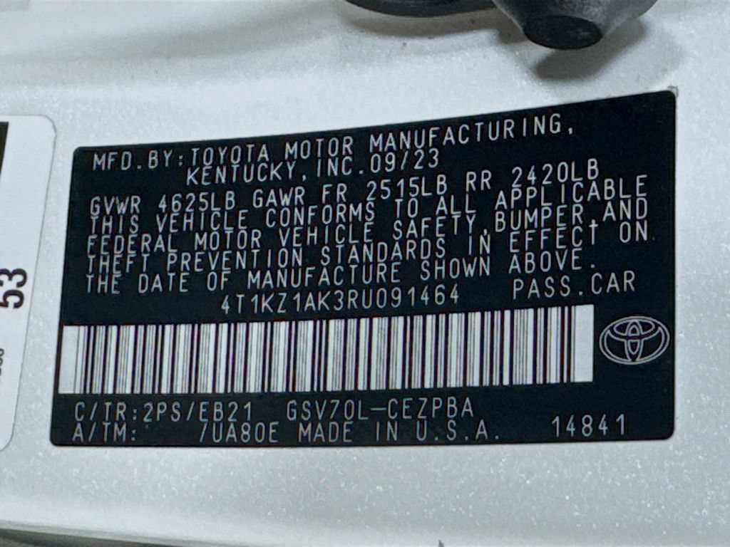 Used 2024 Toyota Camry TRD FWD image 38