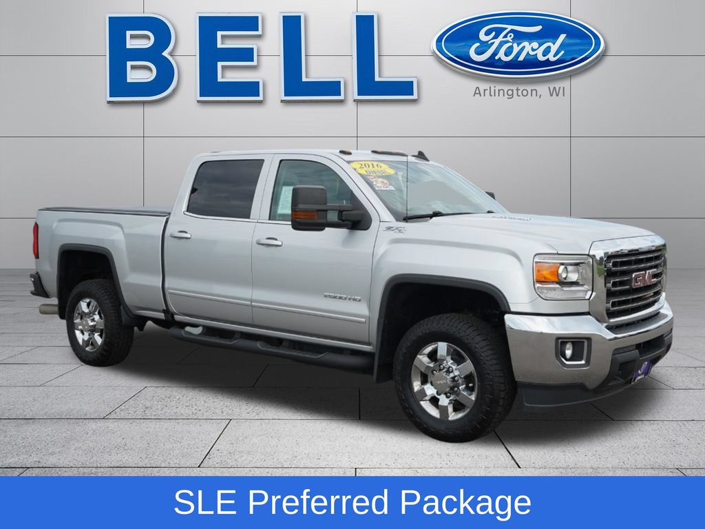 Used 2016 GMC Sierra 2500 SLE w/ SLE Preferred Package AWD/4WD image 1