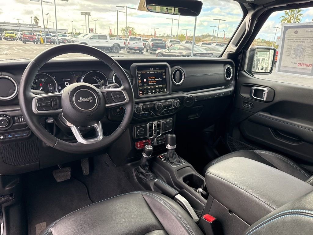 Used 2021 Jeep Wrangler Unlimited Rubicon 4xe w/ Steel Bumper Group image 17