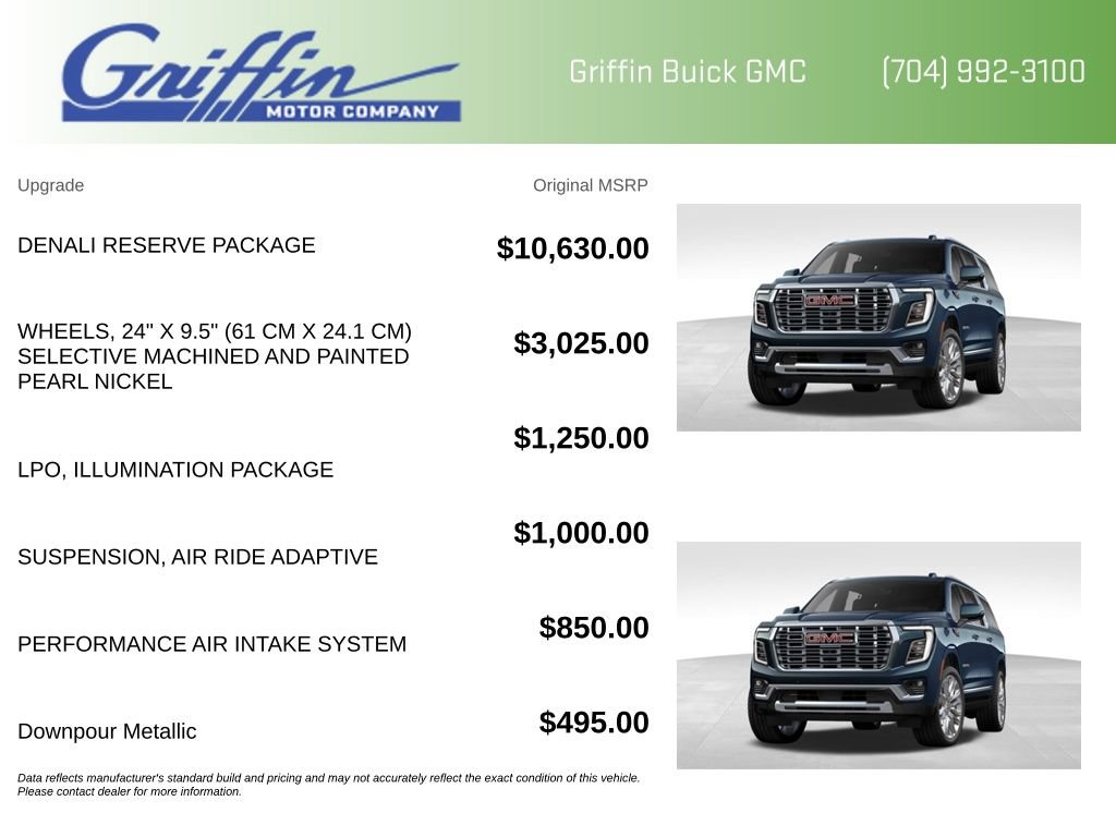 New 2026 GMC Yukon XL Denali w/ Denali Reserve Package AWD/4WD image 5