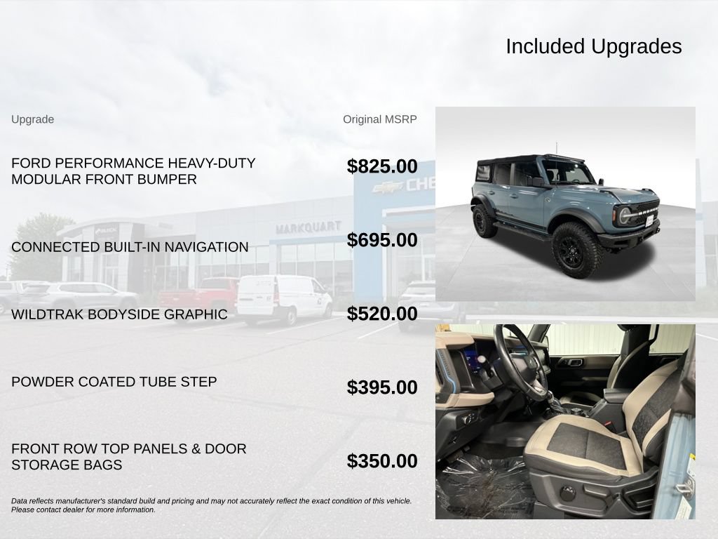Used 2021 Ford Bronco Wildtrak AWD/4WD image 5