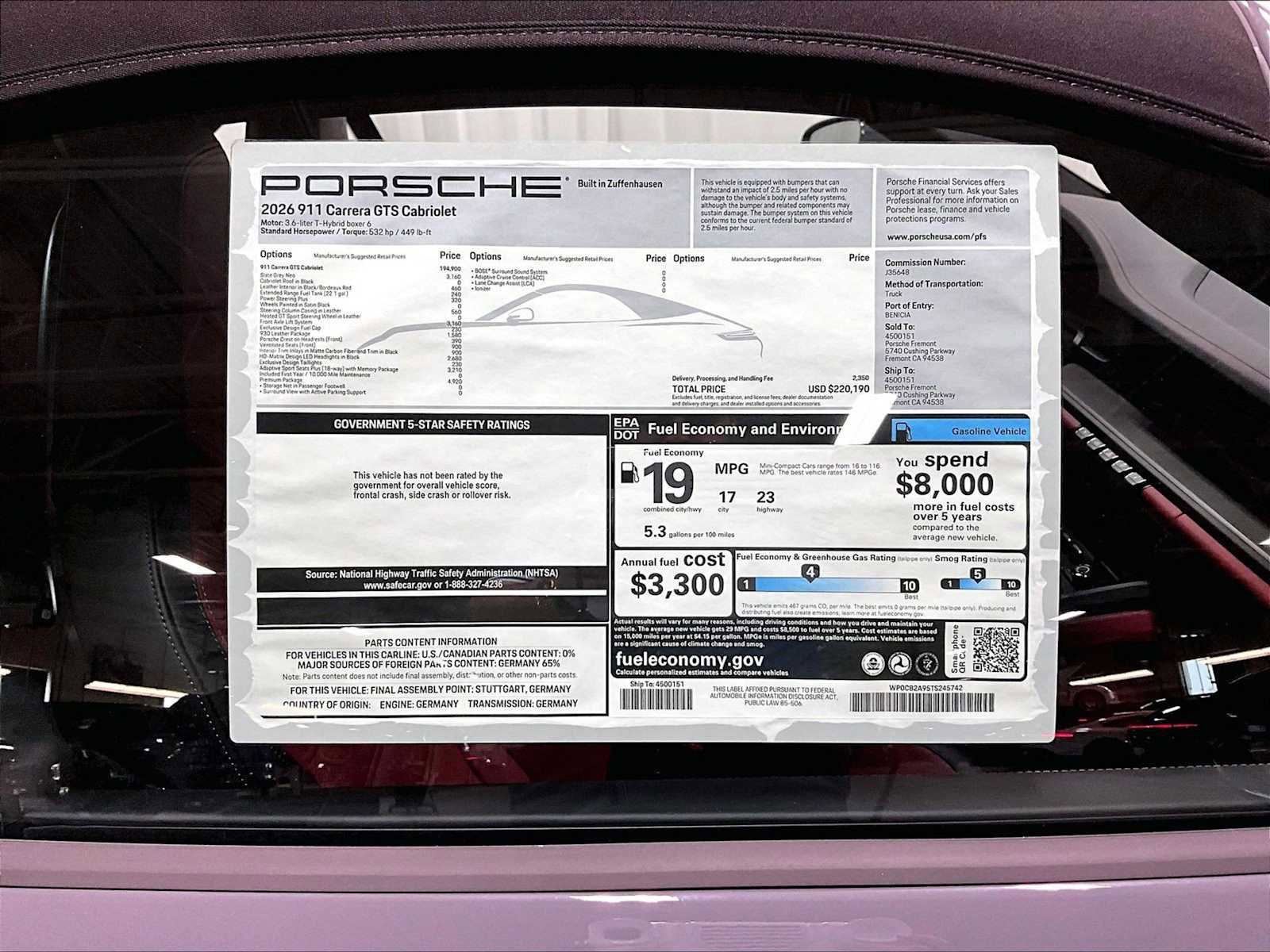 Used 2026 Porsche 911 Carrera GTS RWD image 32