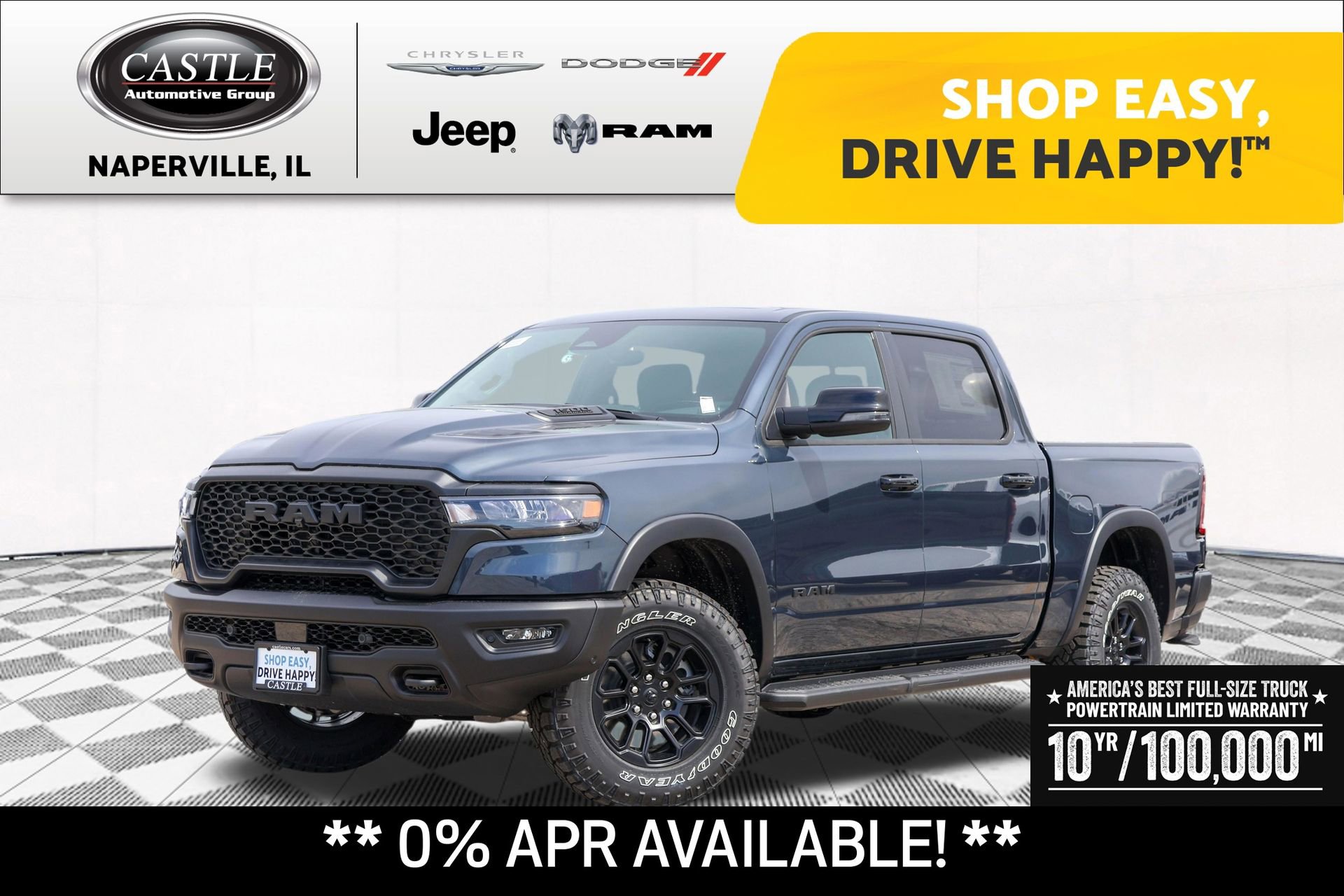 New 2026 RAM 1500 Rebel w/ G/T Package AWD/4WD image 1