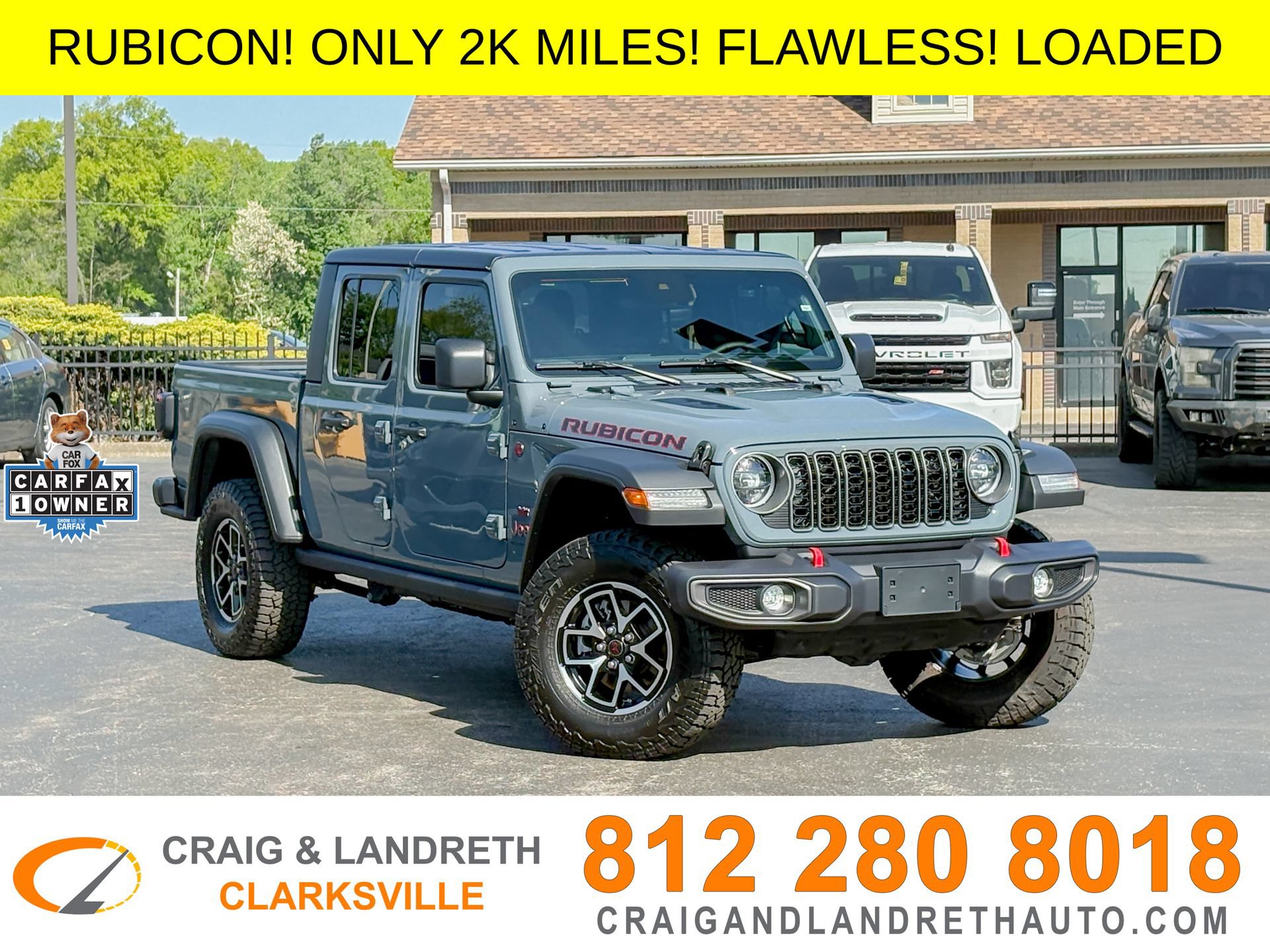 Used 2025 Jeep Gladiator Rubicon w/ Convenience Group AWD/4WD video 1