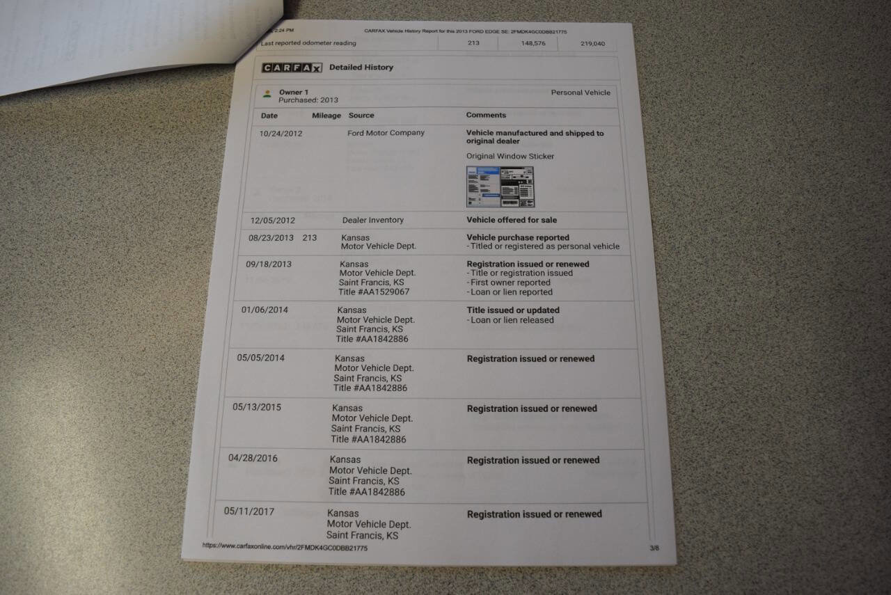Used 2013 Ford Edge SE image 58