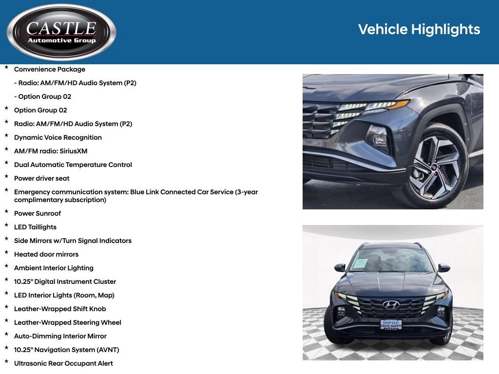 Certified 2024 Hyundai Tucson SEL w/ Convenience Package AWD/4WD image 8