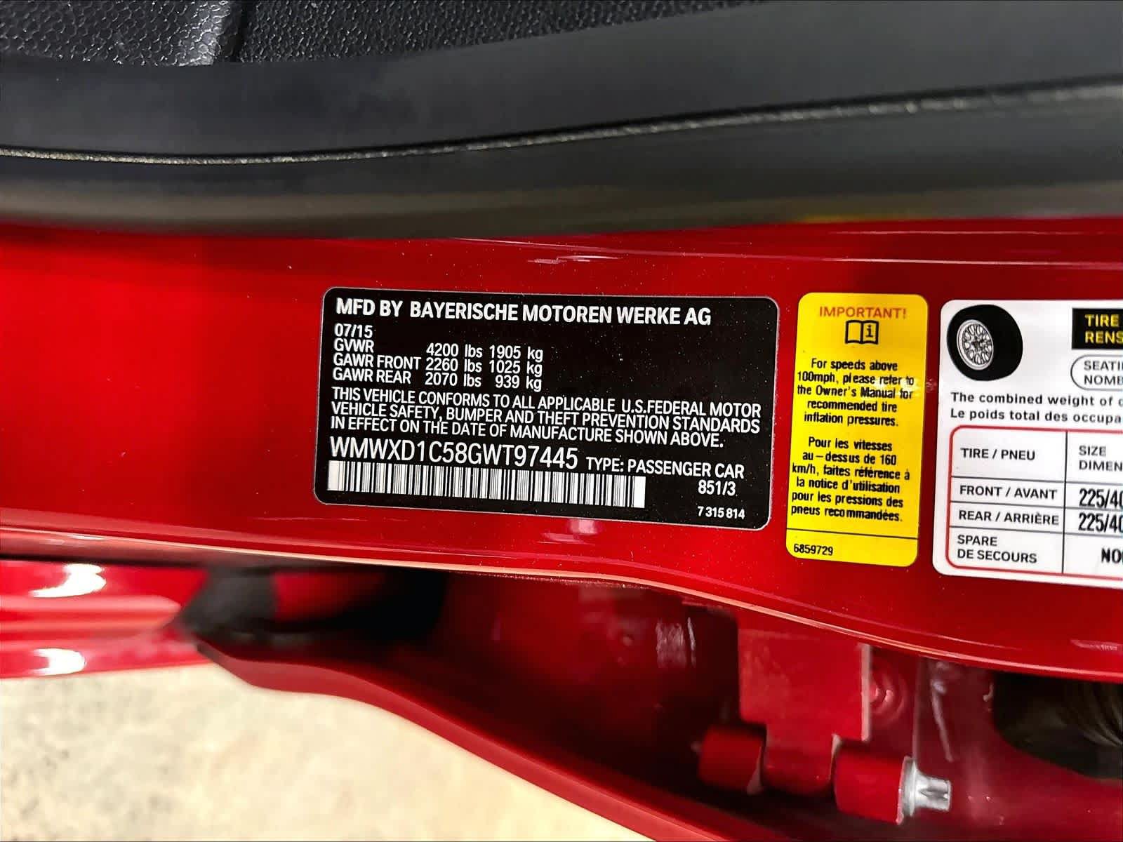 Used 2016 MINI Cooper Countryman John Cooper Works AWD/4WD image 32