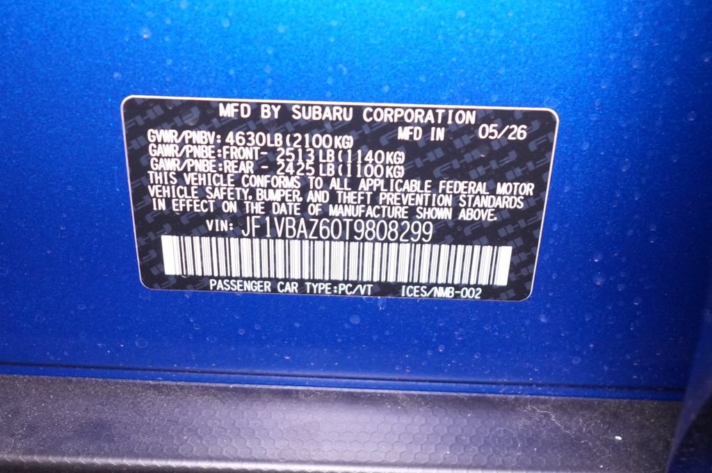 New 2026 Subaru WRX tS AWD/4WD image 38