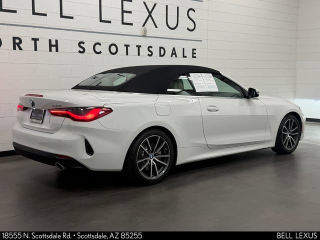 Used 2021 BMW 430i Convertible w/ Premium Package RWD image 4