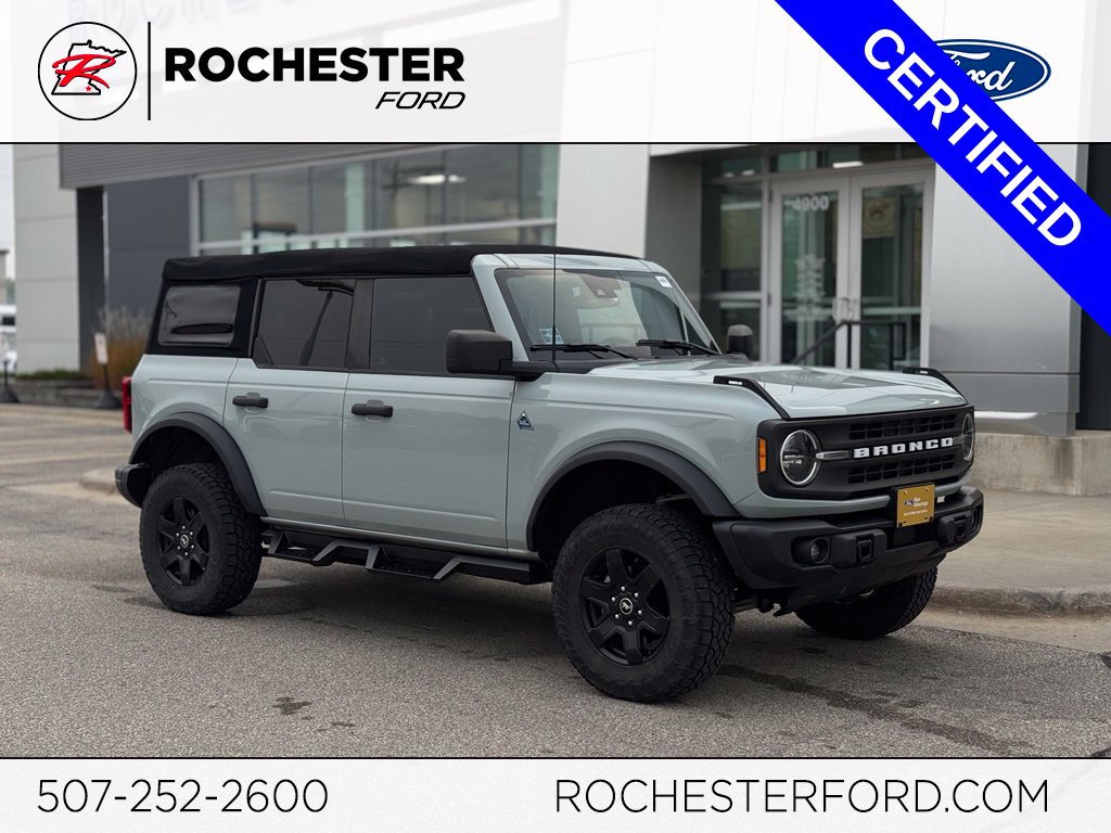 Certified 2022 Ford Bronco Black Diamond
