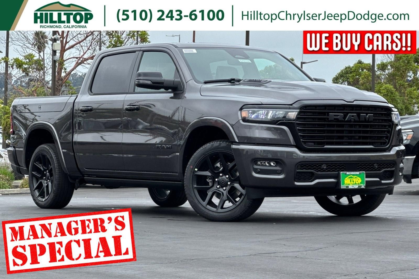 New 2026 RAM 1500 Laramie w/ Night Edition
