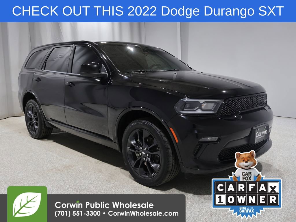 Used 2022 Dodge Durango SXT w/ Blacktop Package image 1