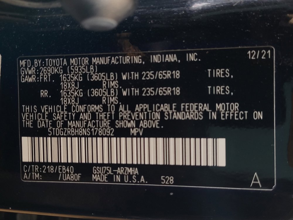 Used 2022 Toyota Highlander XLE image 33