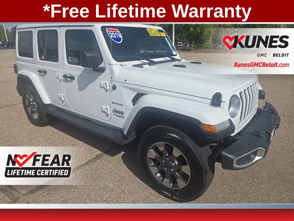Used 2019 Jeep Wrangler Unlimited Sahara w/ Advanced Safety Group
