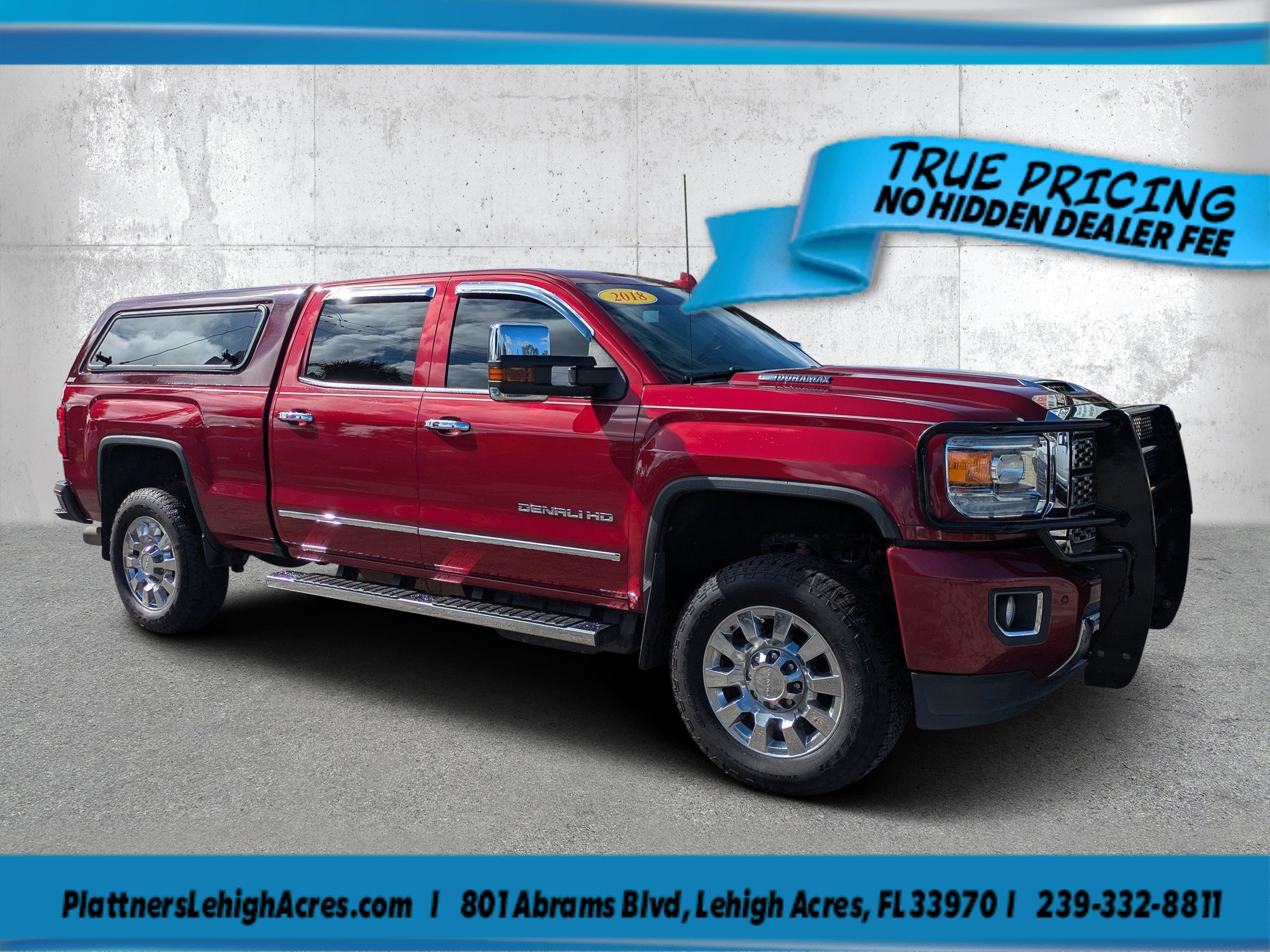 Used 2018 GMC Sierra 2500 Denali w/ Duramax Plus Package AWD/4WD image 1