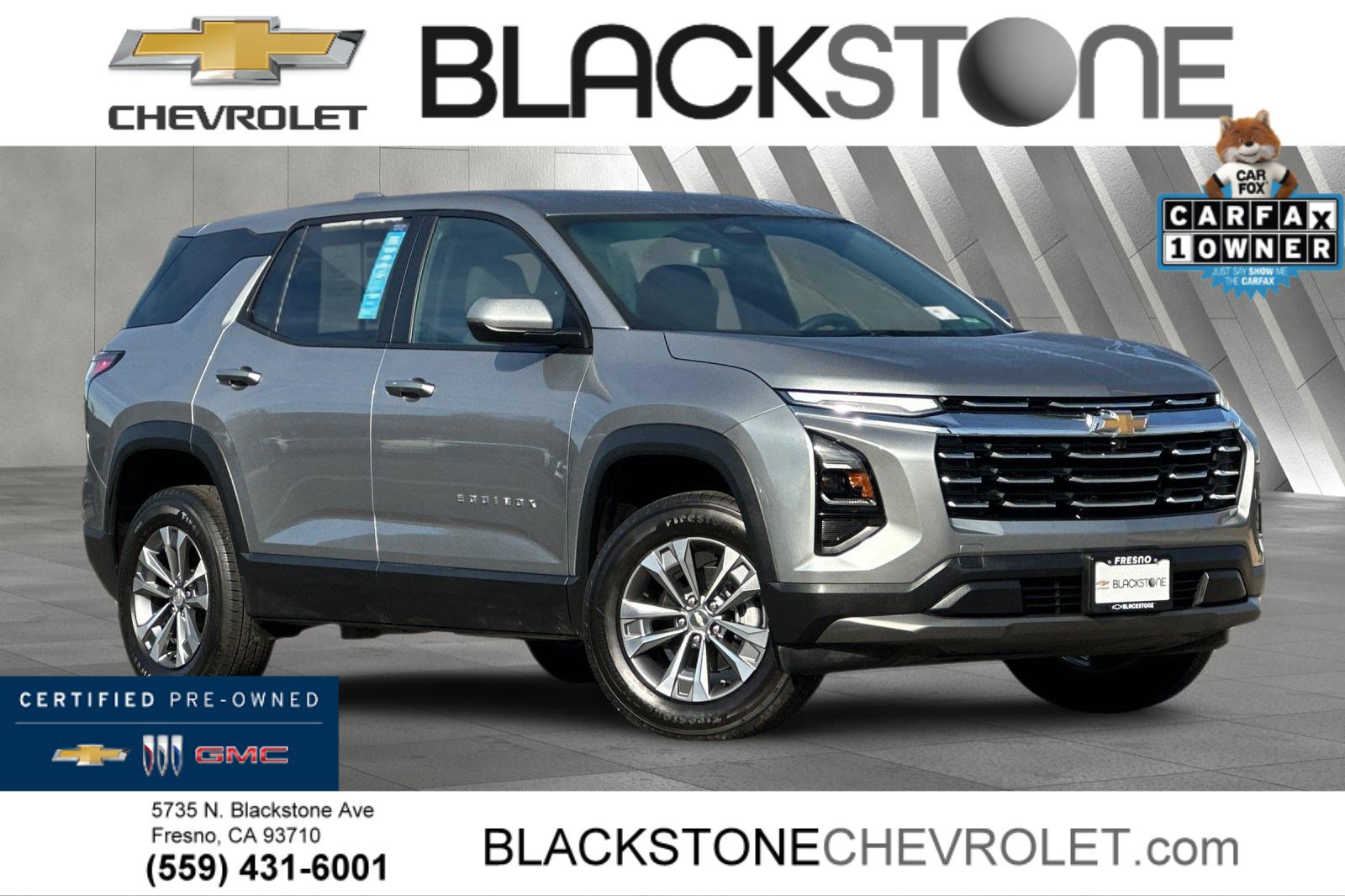 Certified 2025 Chevrolet Equinox LT