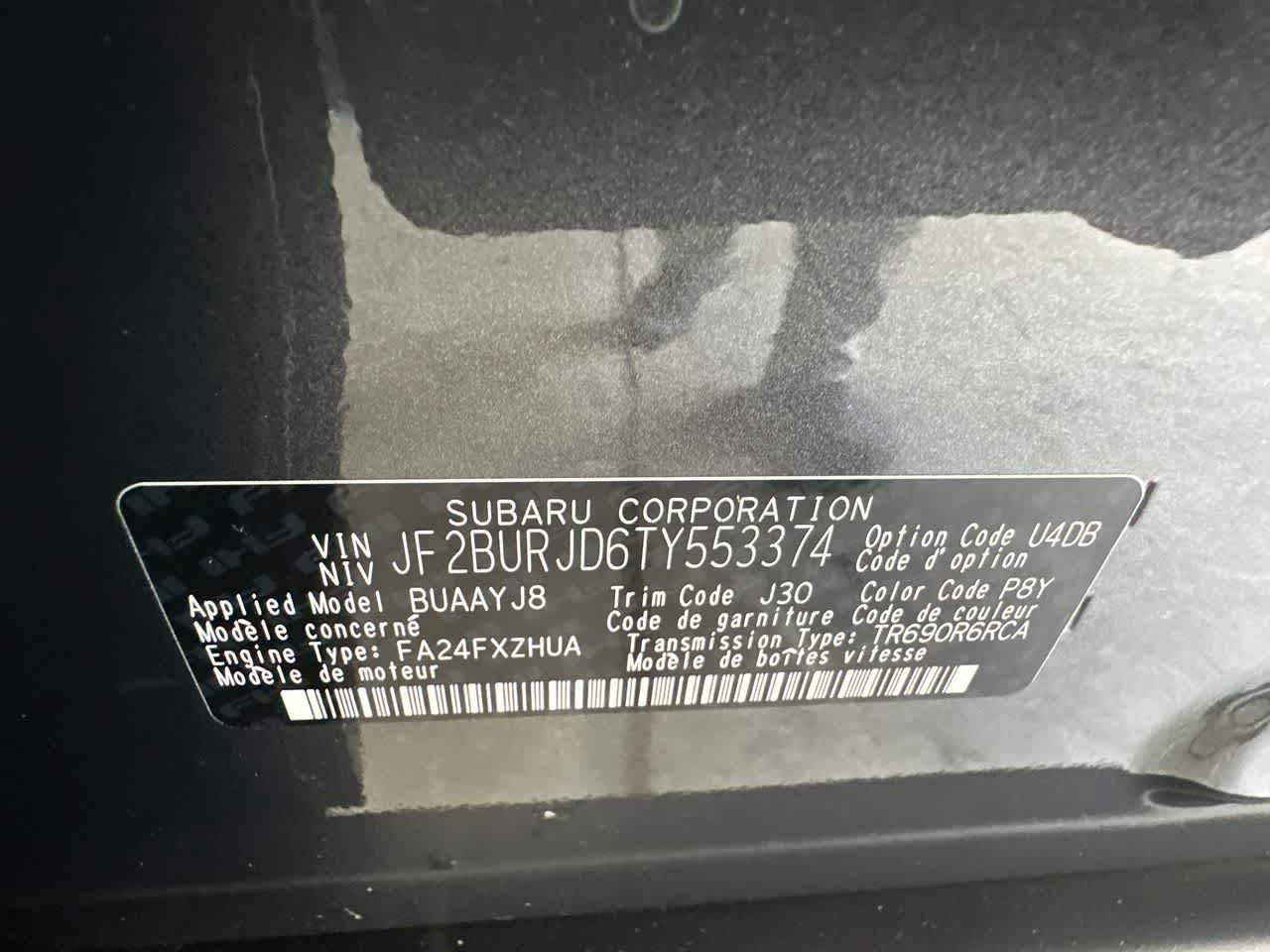 New 2026 Subaru Outback Touring XT AWD/4WD image 29