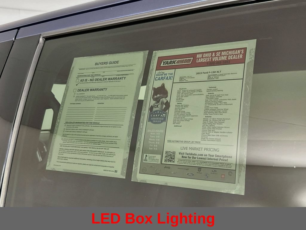 Used 2015 Ford F150 XLT w/ Equipment Group 302A Luxury RWD image 14