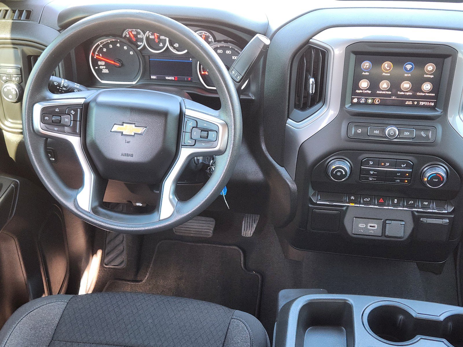 Used 2022 Chevrolet Silverado 1500 Custom w/ LPO, Dark Essentials Package RWD image 9