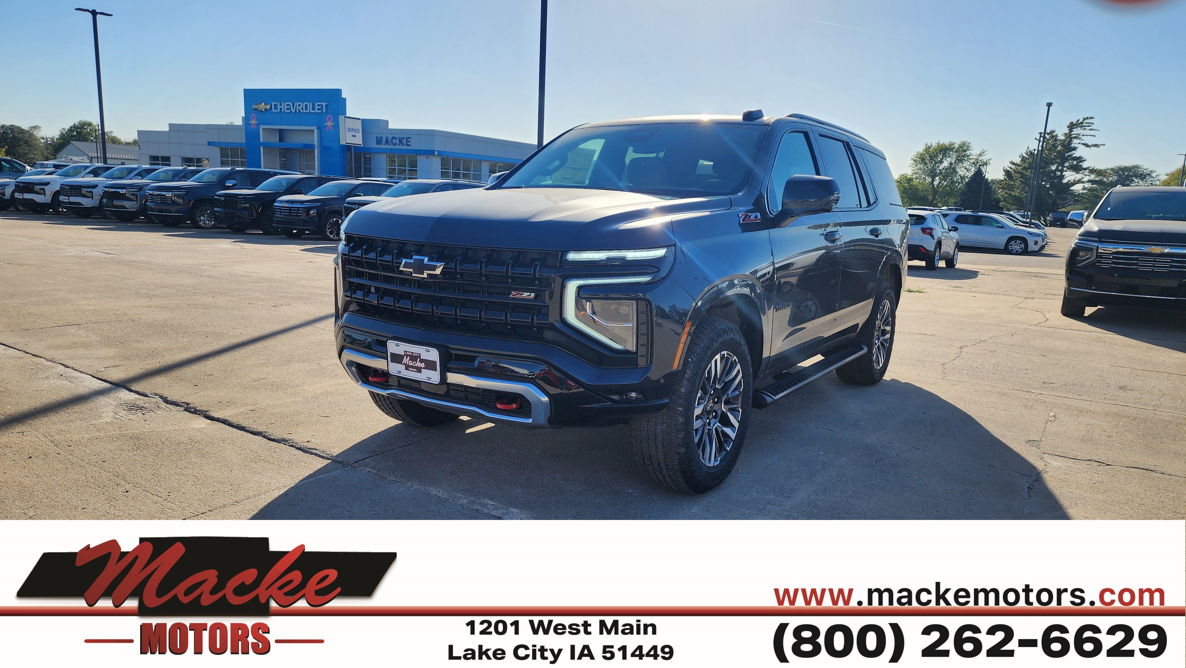 New 2026 Chevrolet Tahoe Z71 w/ Z71 Off-Road Package AWD/4WD image 1