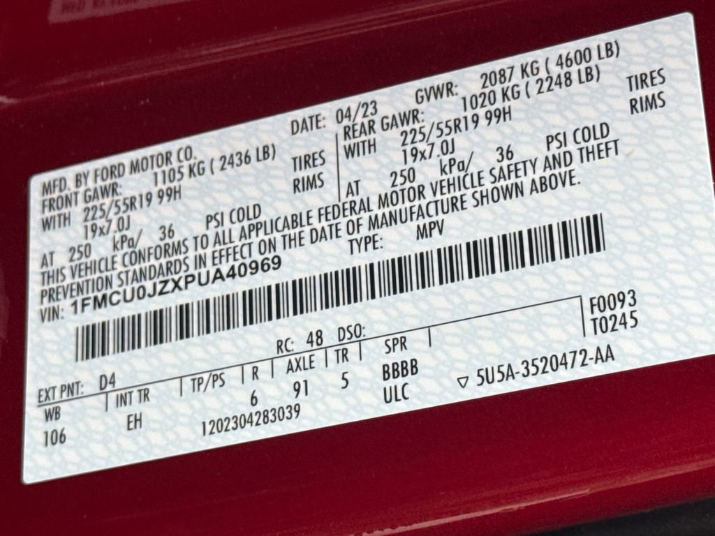 Used 2023 Ford Escape Platinum FWD image 30