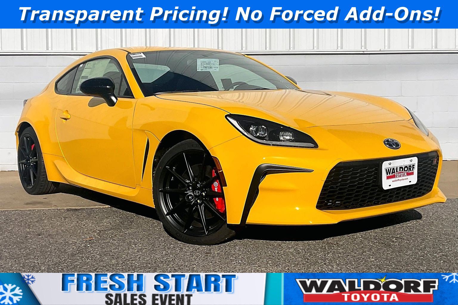 New 2026 Toyota GR86 YUZU Limited image 1