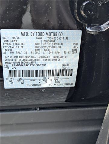 New 2026 Ford Explorer Tremor AWD/4WD image 16