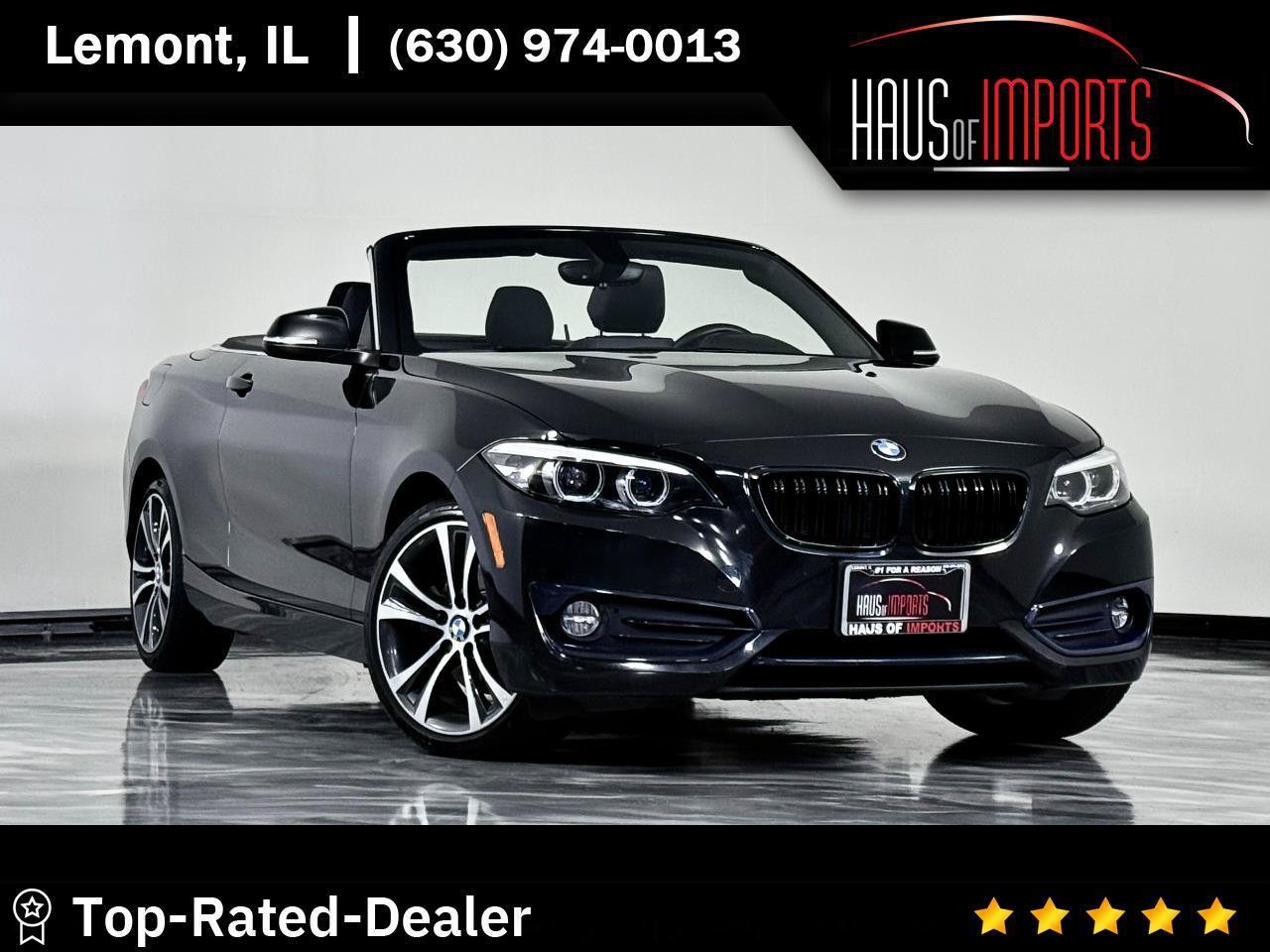 Used 2018 BMW 230i xDrive Convertible w/ Premium Package AWD/4WD image 1