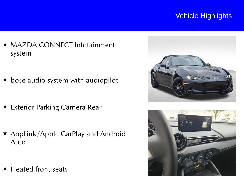 New 2025 MAZDA MX-5 Miata Club image 9