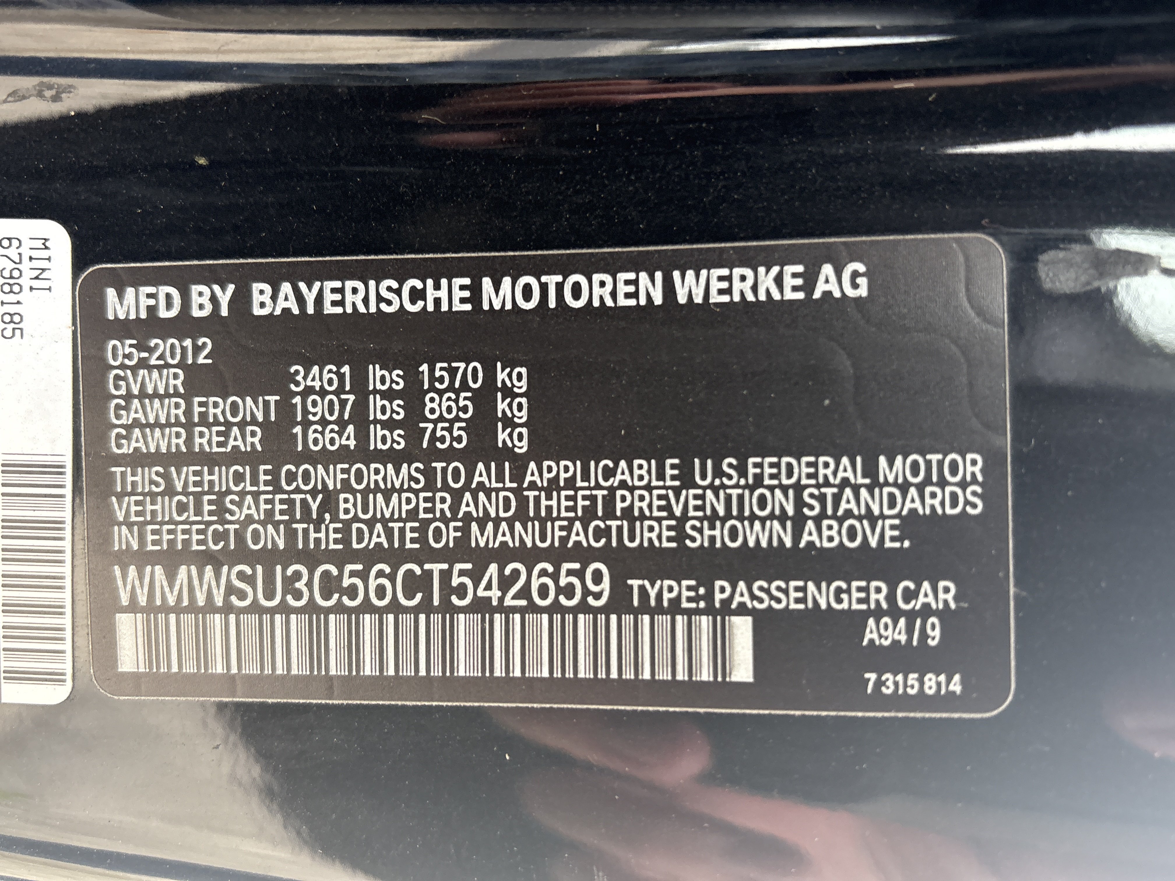 Used 2012 MINI Cooper Hardtop FWD image 5