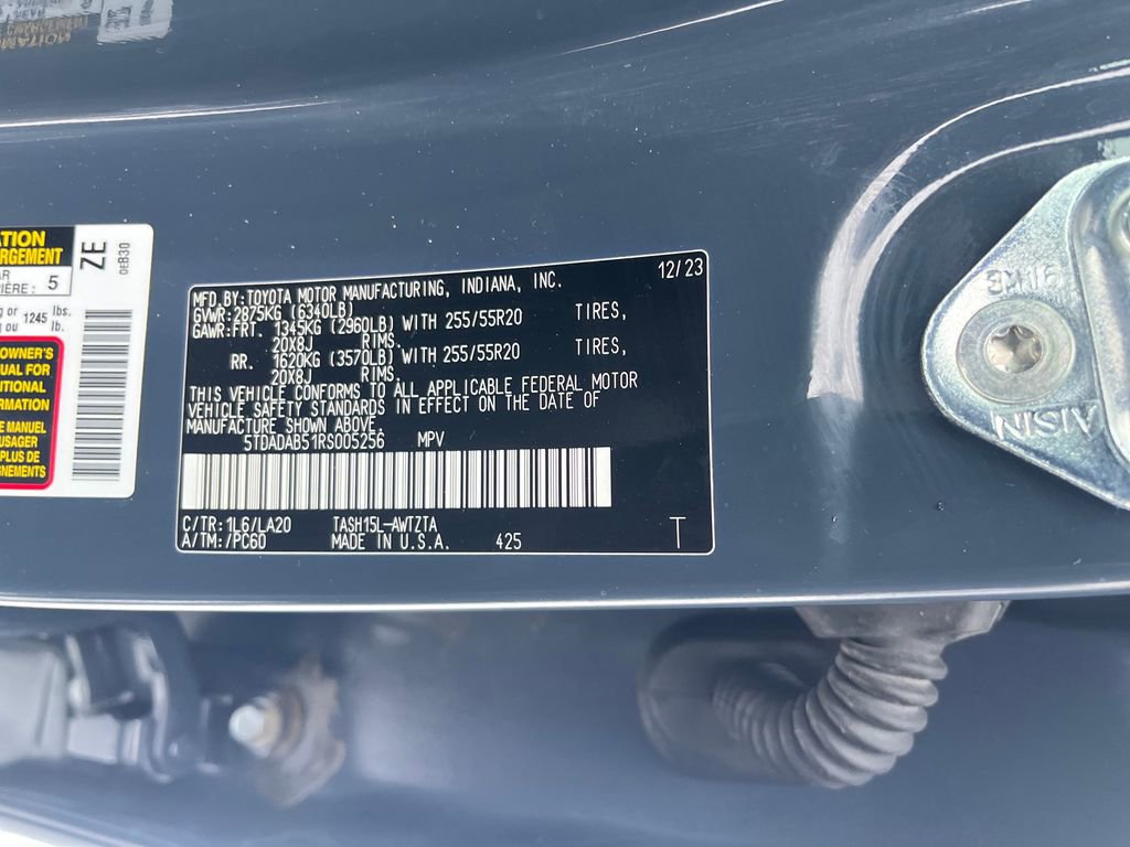 Certified 2024 Toyota Grand Highlander AWD Hybrid image 28