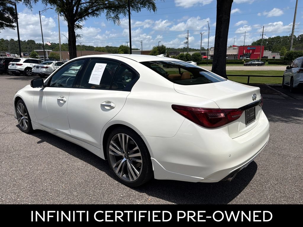 Certified 2023 INFINITI Q50 Sensory RWD image 9