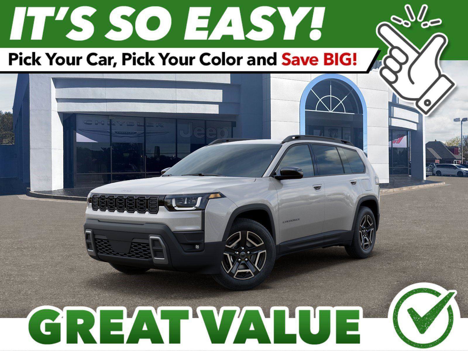 New 2026 Jeep Cherokee Laredo AWD/4WD image 1