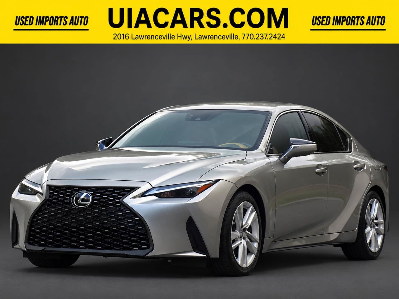 Used 2021 Lexus IS 300 w/ Accessory Package RWD image 2