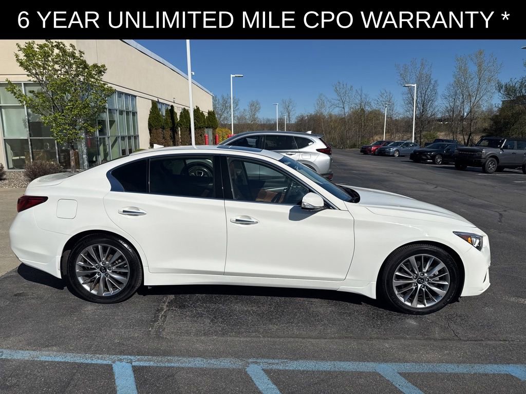 Certified 2023 INFINITI Q50 Luxe w/ Cargo Package AWD/4WD image 3