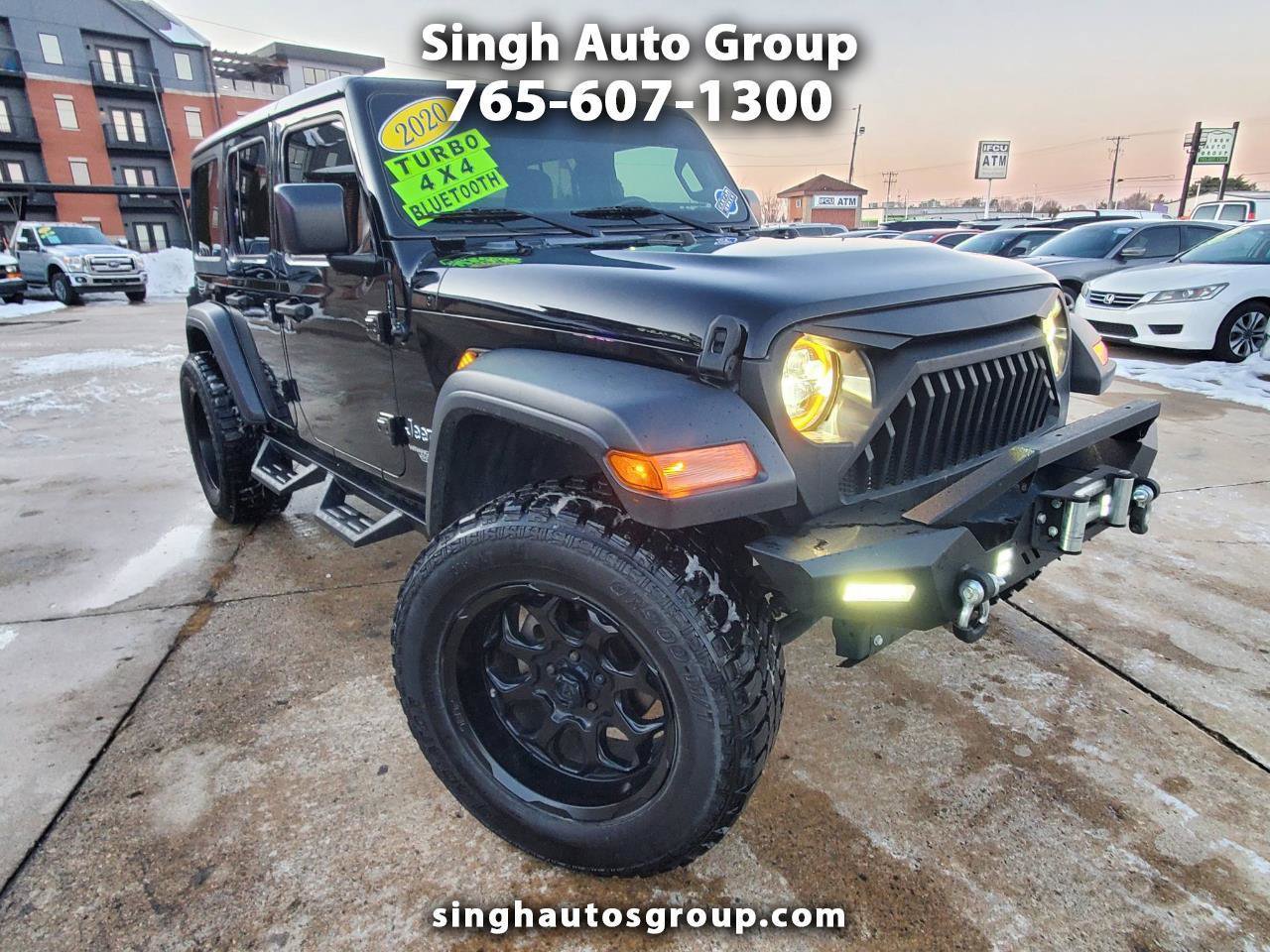 Used 2020 Jeep Wrangler Unlimited Sport S image 1