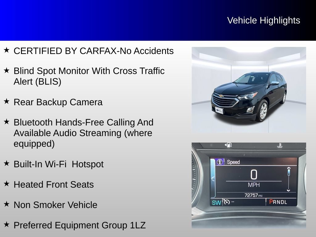 Used 2018 Chevrolet Equinox Premier FWD image 4