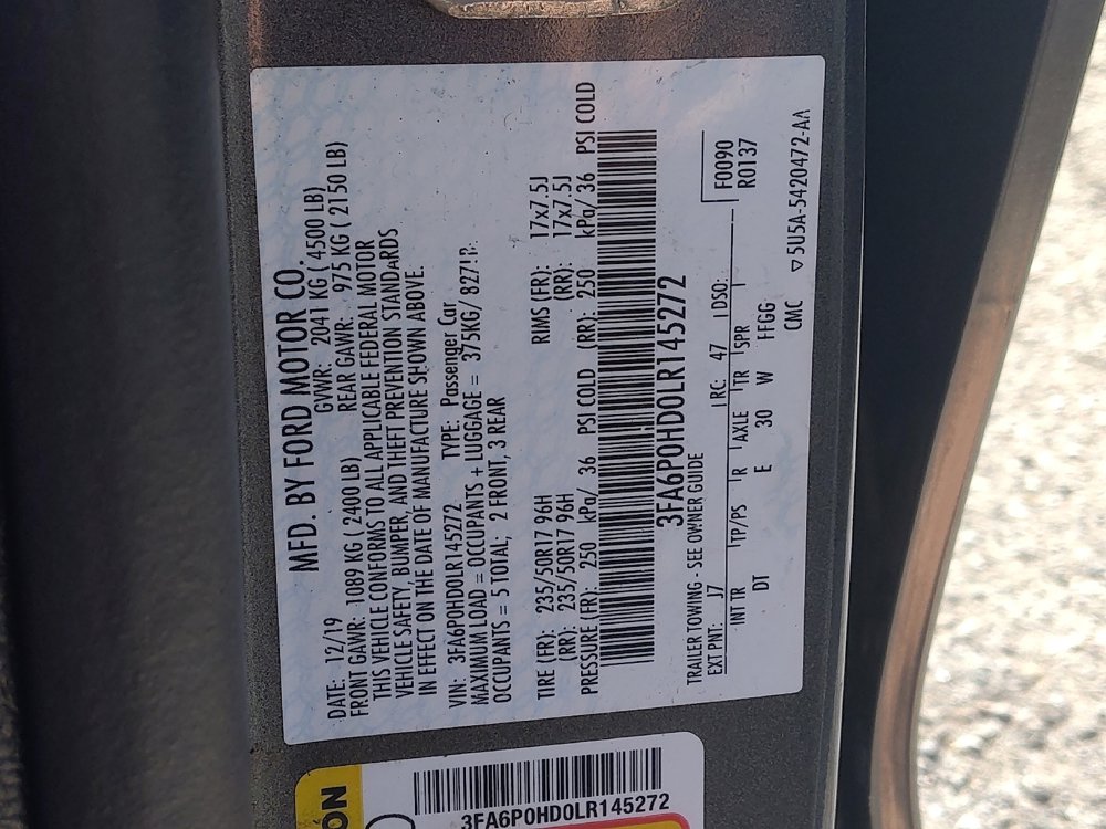 Used 2020 Ford Fusion SE image 33