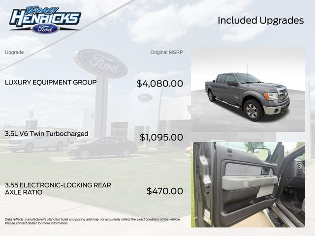 Used 2013 Ford F150 XLT w/ Luxury Equipment Group AWD/4WD image 8
